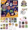 Halloween Art Crafts Party Supplies, Big Gem Diamond Painting Kit with Stickers